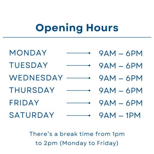 Opening hours (3)